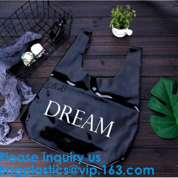 Vinyl Tote Bag Pvc Handle Bag Shopping Bag Customized Pvc Handle Bag, Pvc Shopping Bag, Pvc Plastic Gift Bag Bagease