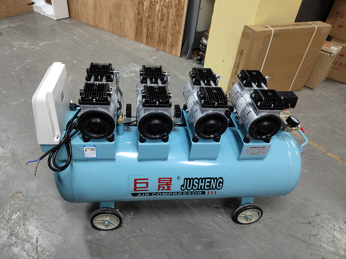 3kw 120L Oil Free Oil Less Silent Quiet Air Compressor