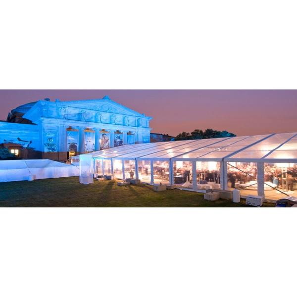 Eleagant 1200 People Outside Wedding Tents , White Custom Event Tents