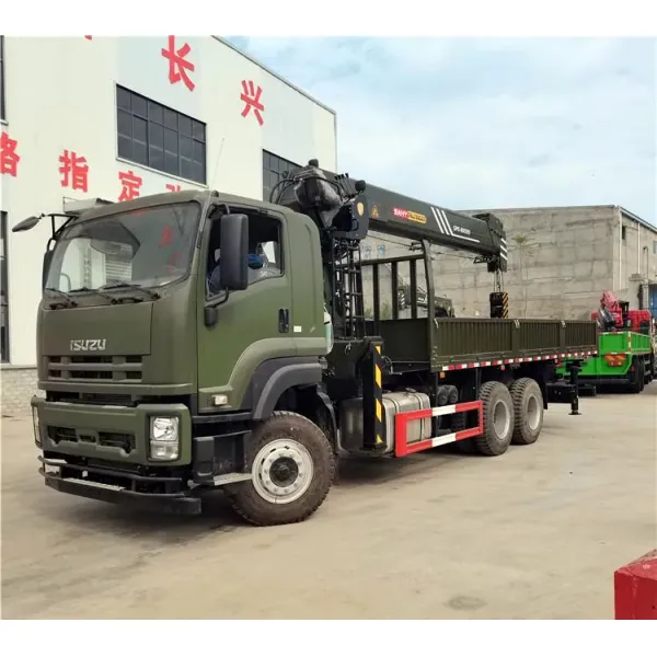 10 Ton 20 Ton Truck Mounted Crane Telescopic Straight Arm Single Arm Crane