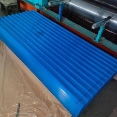ASTM Standard Flat Coil Pré-pintado Chapa de aço ondulado Chapa de telhado de ferro e chapa