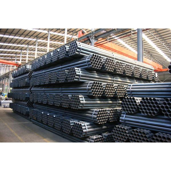 Astm A53 Q235B Black Iron Pipe , Sch40 Steel Pipe
