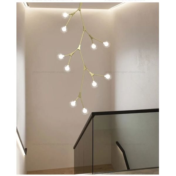 Staircase Hanging Lamps Attic Staircase Lighting Glass Pendant Light (WH-NC-150)