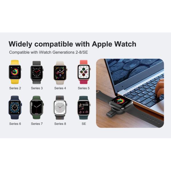 Двойная совместимость зарядка Apple Watch и Samsung зарядное устройство 2.5W 1A Выход 2,5 часа полная зарядка