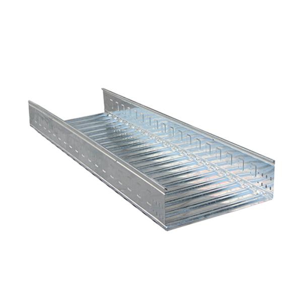 Hot Dip Galvanized Cable Tray Made Of Galvanized Steel For Commercial Applications Height 50mm-1000mm