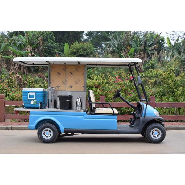 Тележка гольфа напитка 2 пассажиров электрическая с общего назначения грузом/электрическим багги еды