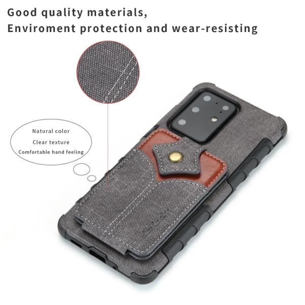 Случай телефона роскошных неподдельных случаев Samsung защитных многофункциональный кожаный