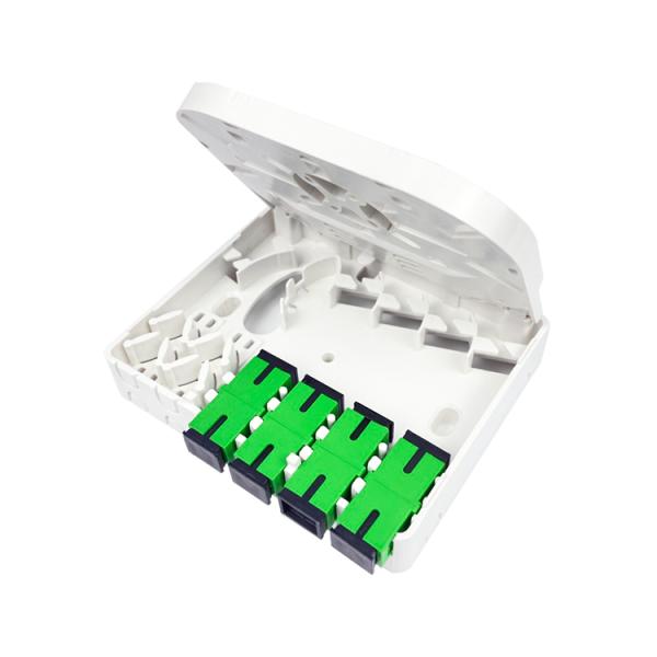 5 FTTX 4 ядра пластиковые волоконно-оптические фасадная пластина разъемная панель для и FTTX