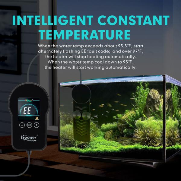 Fast Heating Hygger Aquarium Heater  For Betta Fish