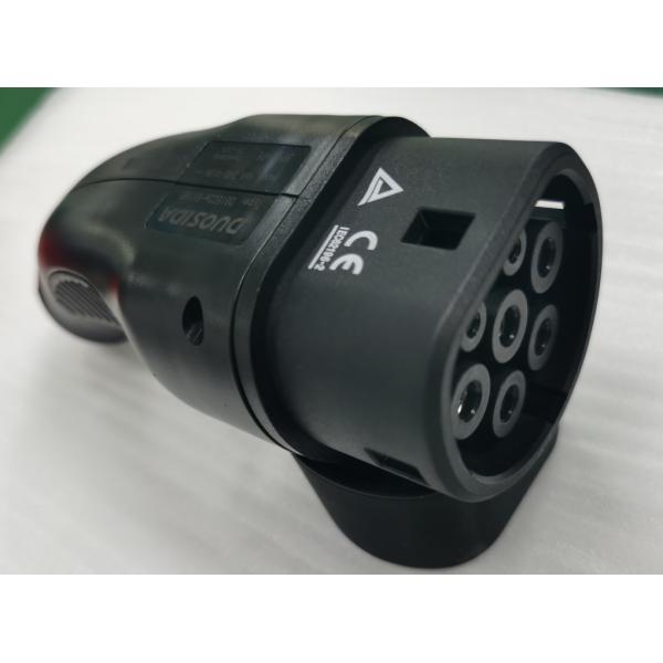 штепсельная вилка типа 2 зарядного кабеля Ev электрического автомобиля 250V 32A женская