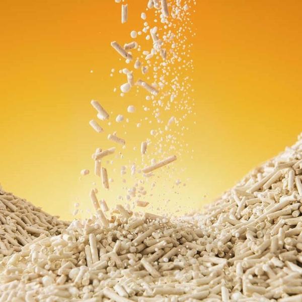 Tofu Cassava Mixed Cat Litter Sand Fast Clumping Dust Free Non Stick To The Box Bottom