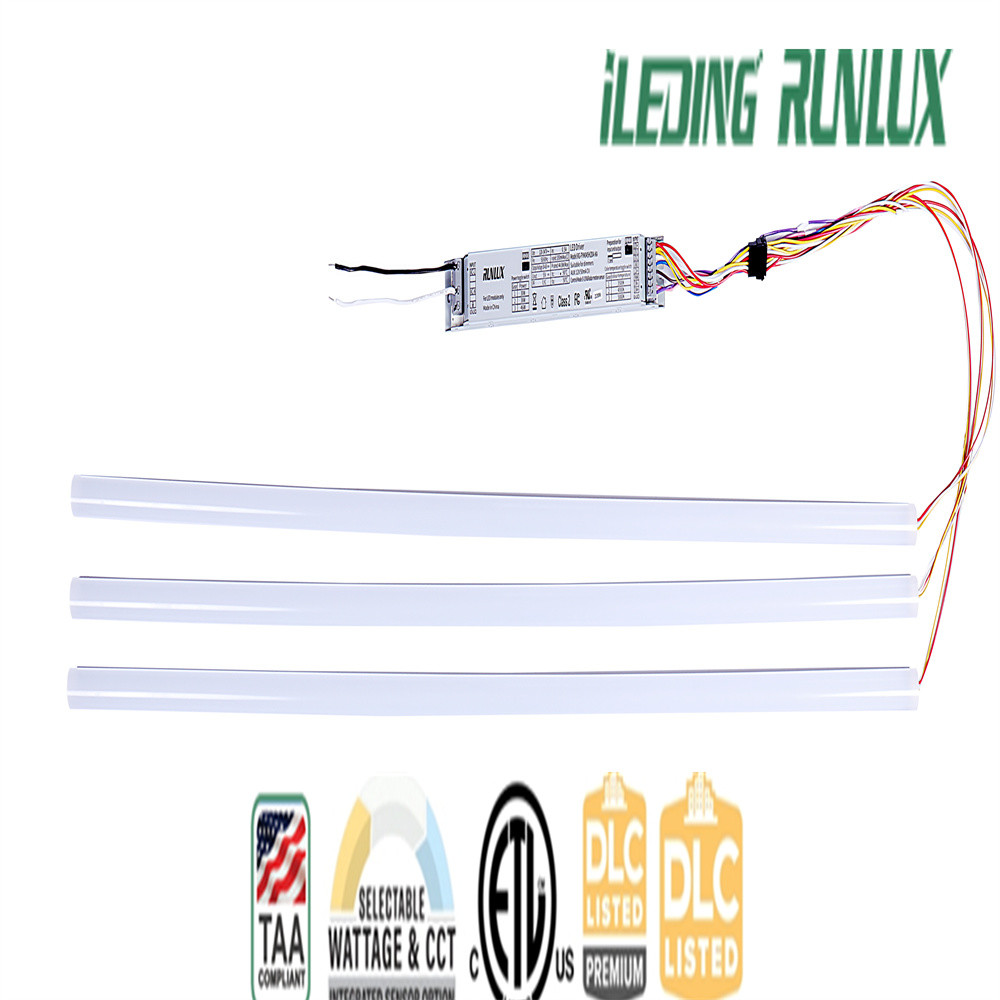 Easy Switch CCT 3500K-4000K-5000K LED Magnetic Retrofit Kit with Polycarbonate Lens
