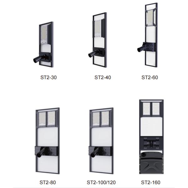 На открытом воздухе солнечный уличный фонарь, солнечное светлое 60w Ip65 с батареей LiFePO4