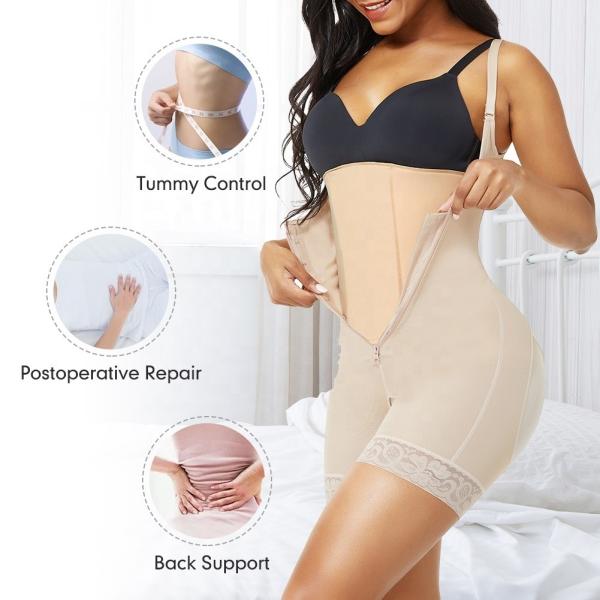 Trainer de cintura de marca privada Mulheres Body Shaper para compressão abdominal Hexin Shapers