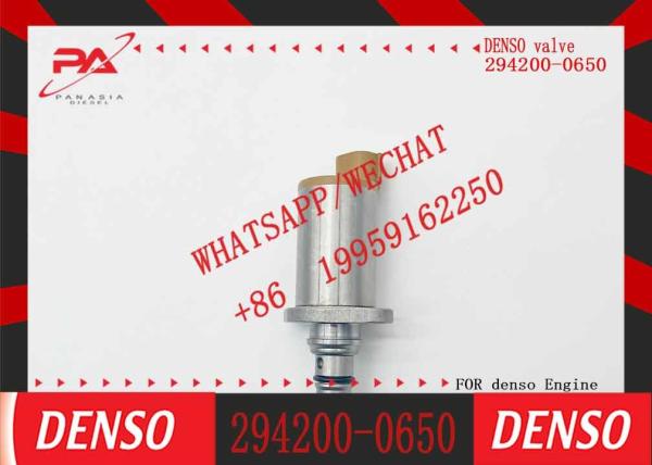 294200-0650 8-98043687-0 SCV solenoid valve for EX engine J08 6HK1 4HK1 suction valve assembly