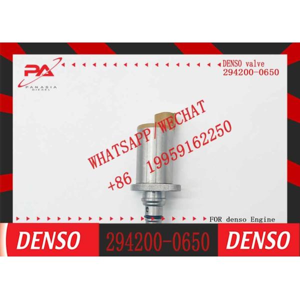 294200-0650 8-98043687-0 SCV solenoid valve for EX engine J08 6HK1 4HK1 suction valve assembly