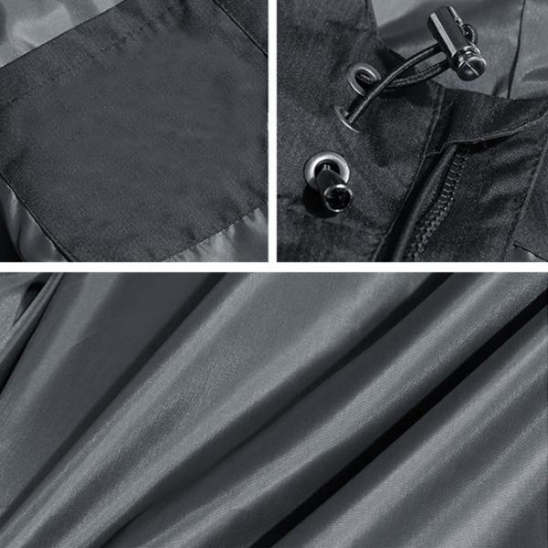 Хаки слишком большой на открытом воздухе логотип пальто спорта модных людей куртки Windbreaker напечатал