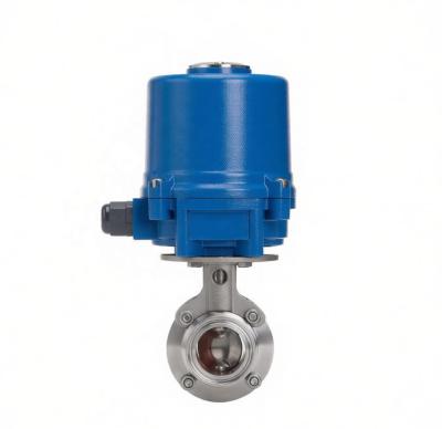 ETRANY High Temperature Small Torque LQ Actuator Attached Clamp Wafer Butterfly Valve 4 Inch Quick Open/Close Valve Parts IP67