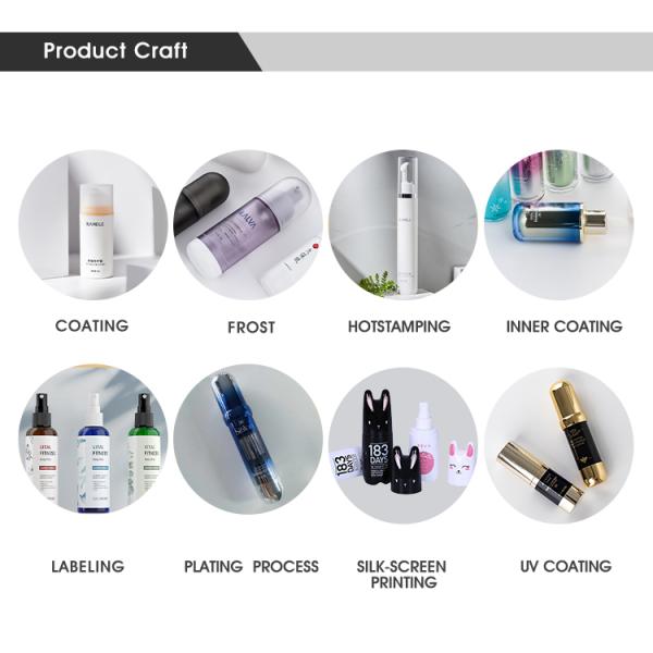 SCREW CAP Sealing Type PE BOTTLE for Secure Cosmetics Packaging