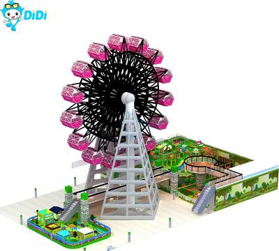EN ASTM Parque de Aventuras Infantil Parque de Jogos Indoor Jungle Gym Slide Ball Pool