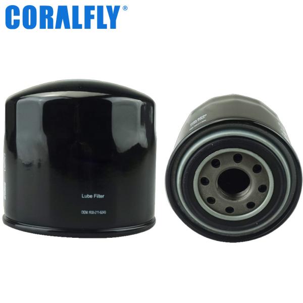 Полный поток 600 фильтр для масла 211 6240 KOMATSU 40 микронов