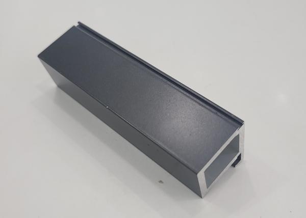 a madeira de alumínio do perfil da janela de deslizamento de 2.0mm terminou o quadro de porta do chuveiro
