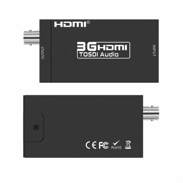 LN-S009-4K HDMI To 12G-SDI Converter- 4K30 HDR 12G/3G/HD-SDI Output