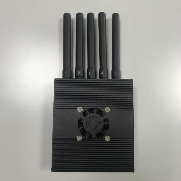Jammer сигнала 195*95*34 mm GPS WiFi Bluetooth нон-стоп работающ 5 диапазонов