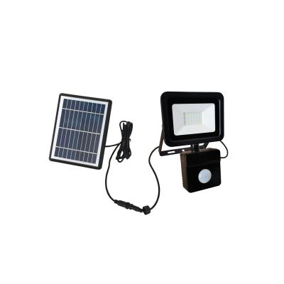 Luzes exteriores modernas postas solares de alumínio da segurança das luzes de inundação 1200LM do sensor de movimento