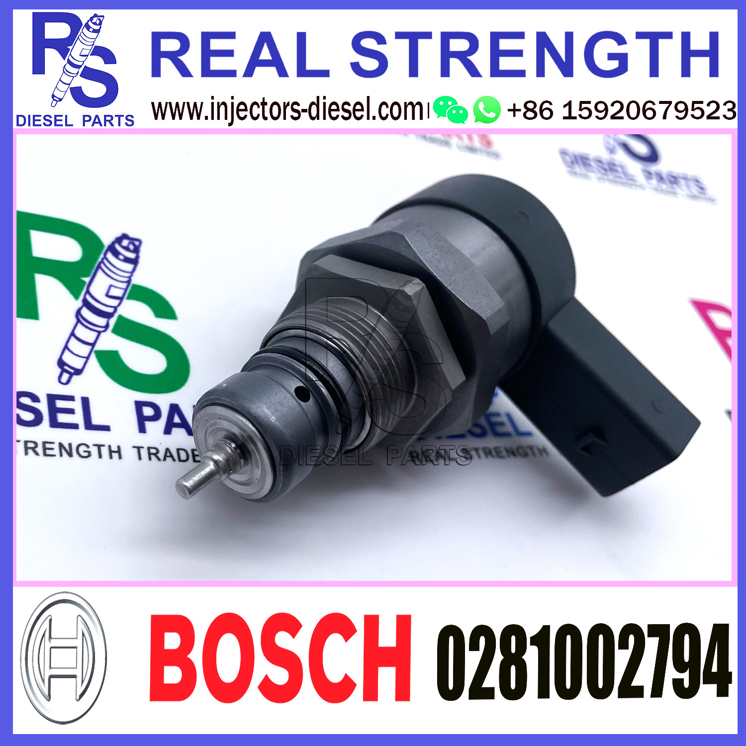 0281002794 клапан регулятора давления модулирующей лампы A6420780149 BOSCH инжектора дизельный