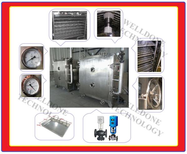 Customized Automated Compact Thermal Oil Heating Vacuum Tray Dryer