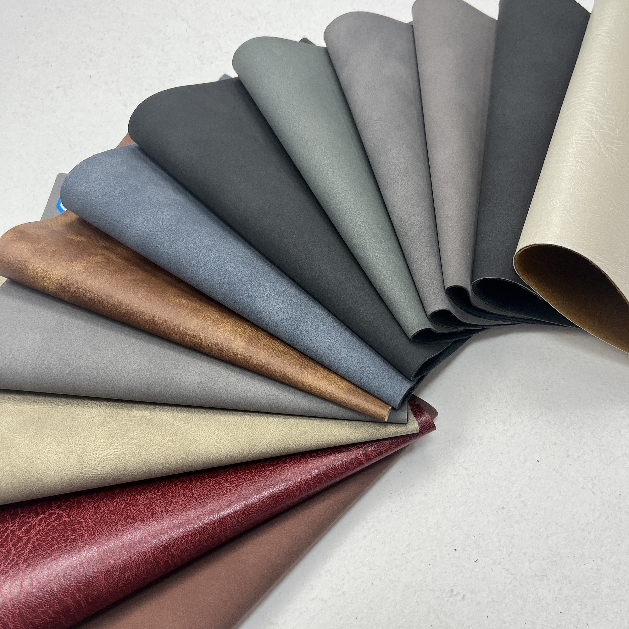Smooth Microfiber Polyester Solid Knitted Suede Fabric,  100% Polyester Fabric Suede Leather