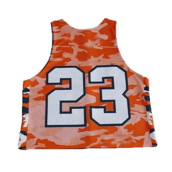 Polyester Youth Reversible Lacrosse Uniforms Washable Anti Shrink
