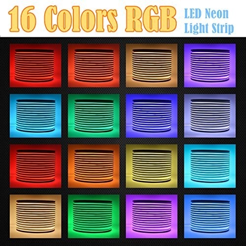 Energy RGB LED Neon Flex with 12 watt max power per meter and 220 to 240 volt options for commercial and residential lighting