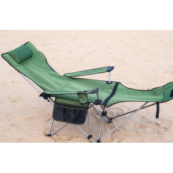 Portable Folding Beach Chair Outdoor Fishing Gear Leisure Sitting And Lying