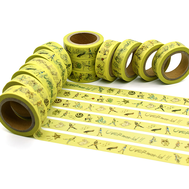 Наборы ленты ширины 20mm японские Washi для плановика тетради
