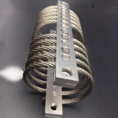 Isolador de corda de arame anti-vibração montar amortecimento para câmera armário compressor