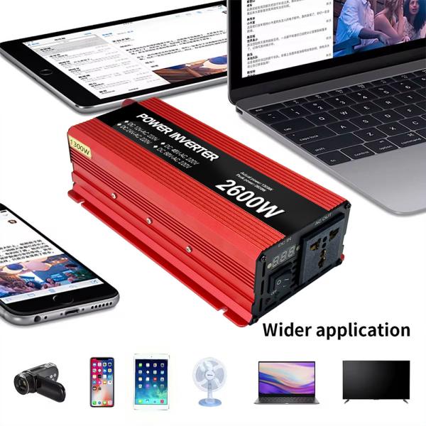 Pure Sine Wave Inverter 1000W 1600W 2300W for Solar System Home Inverter DC 12V 24V 48V 60V AC 120V 230V Frequency 50Hz/60Hz