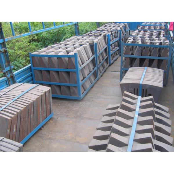 Alloy Steel Liner Castings 3.8M for Cement Mill / Grinding Mill