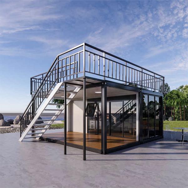 20ft Luxury Villa Detachable Foldable Cabin Small Home Prefabricated Container House