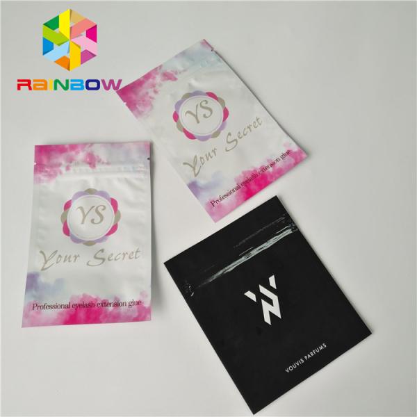 Bolsas plásticas que se puede volver a sellar que empaquetan tres el sello lateral pequeño Mylar para las hierbas/las galletas