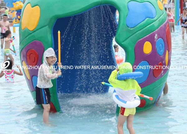 Customized Carp Carton Spray Park Equipment For Children / Kids Fun in Swimming Pool