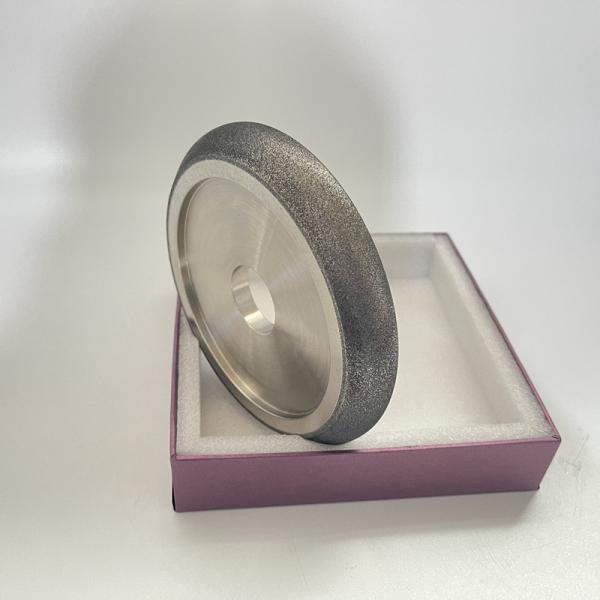 A serra de madeira da faixa CBN Diamond Wheel B151 de 6 polegadas galvanizou a roda do Cbn