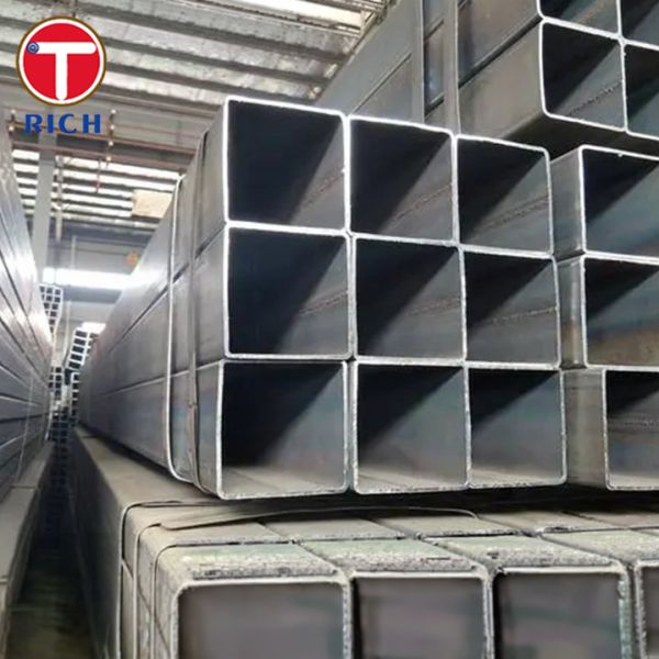 ASTM A500 Grade C Cold Formed Welded Carbon Steel Structural Square Tubing with 50 ksi Yield Strength