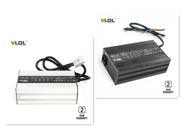 Portable Smart CC CV Lithium Ion Battery Charger 12 Volt 40 Amp Black Or Silver Color