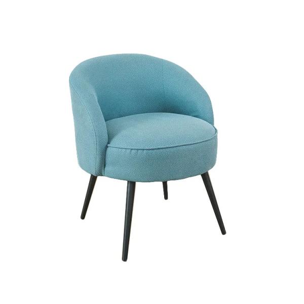 Foldable Fabric Single Sitting Sofa , Antiwear Single Person Couch Chair