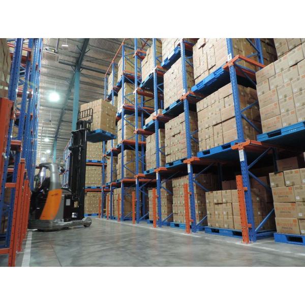 Pallet Racking System Equipment Steel Layer Drive In Heavy Duty Warehouse Rack