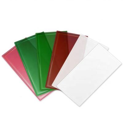 White PVB Triple Tempered SGP Laminated Glass Panel for Bathroom Staircase Decoration