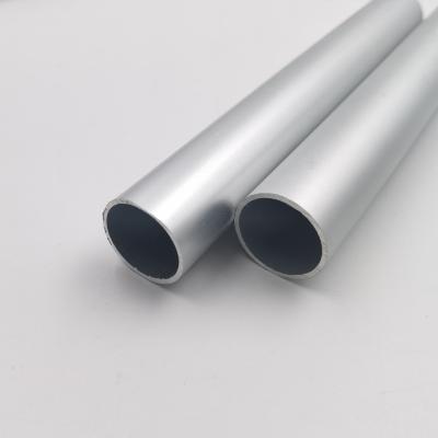 Wardrobe Clothes Hanger Aluminum Rail Extrusions Round And Ellipse Tubes