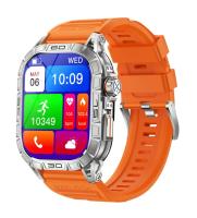 K63 Men'S Smart Watch Heart Rate Monitoring Smart Watch With AMOLED Screen BT Calling